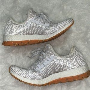 White adidas pure boost